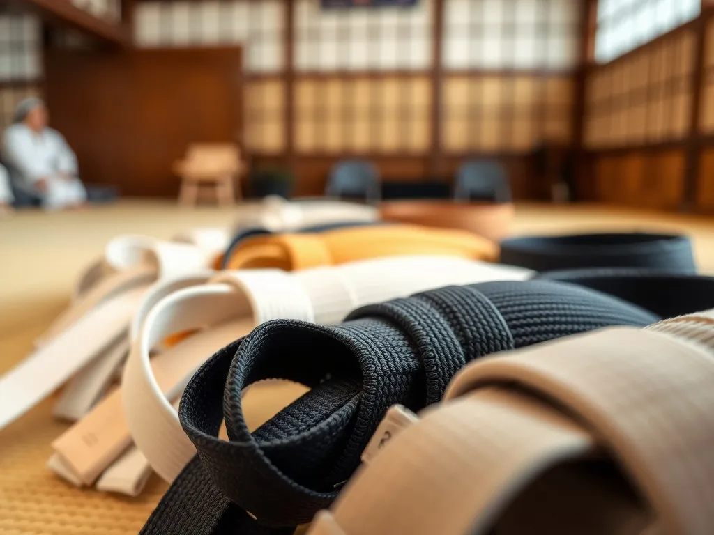 Symbolika pasów w judo – co naprawdę oznaczają kolory?